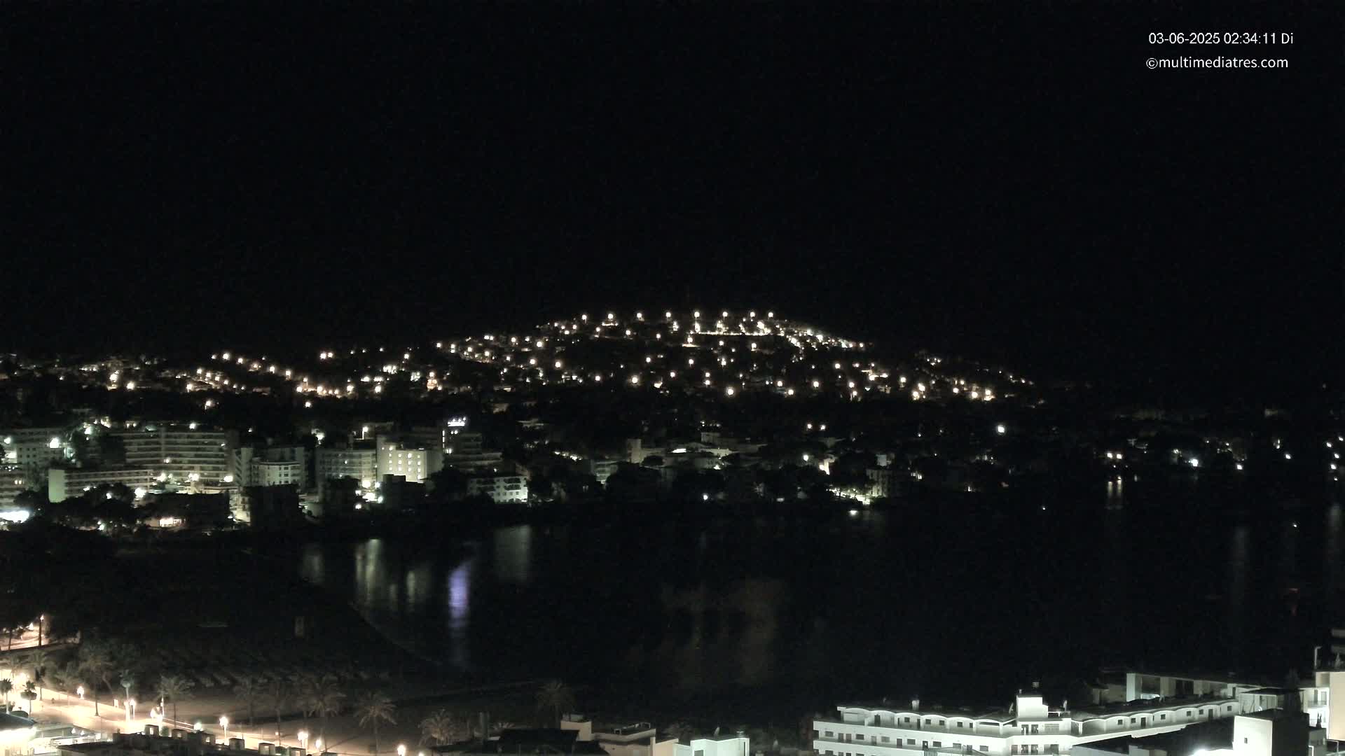 Mallorca, Santa Ponsa Beach Live Cam - Balearic Islands, Spain