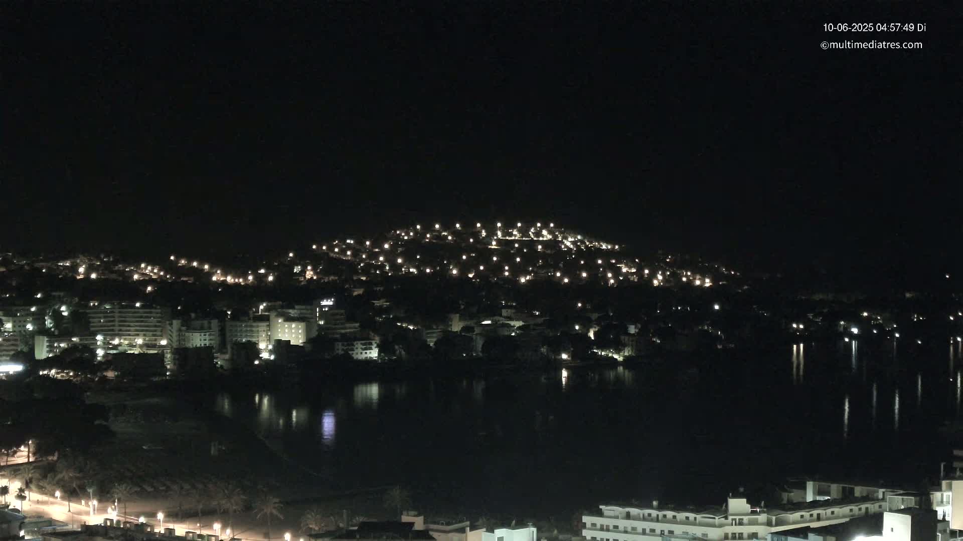Mallorca, Santa Ponsa Beach Live Cam - Balearic Islands, Spain