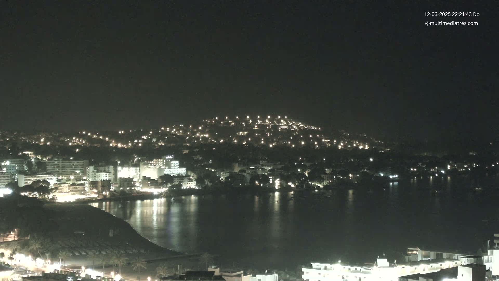 Mallorca, Santa Ponsa Beach Live Cam - Balearic Islands, Spain