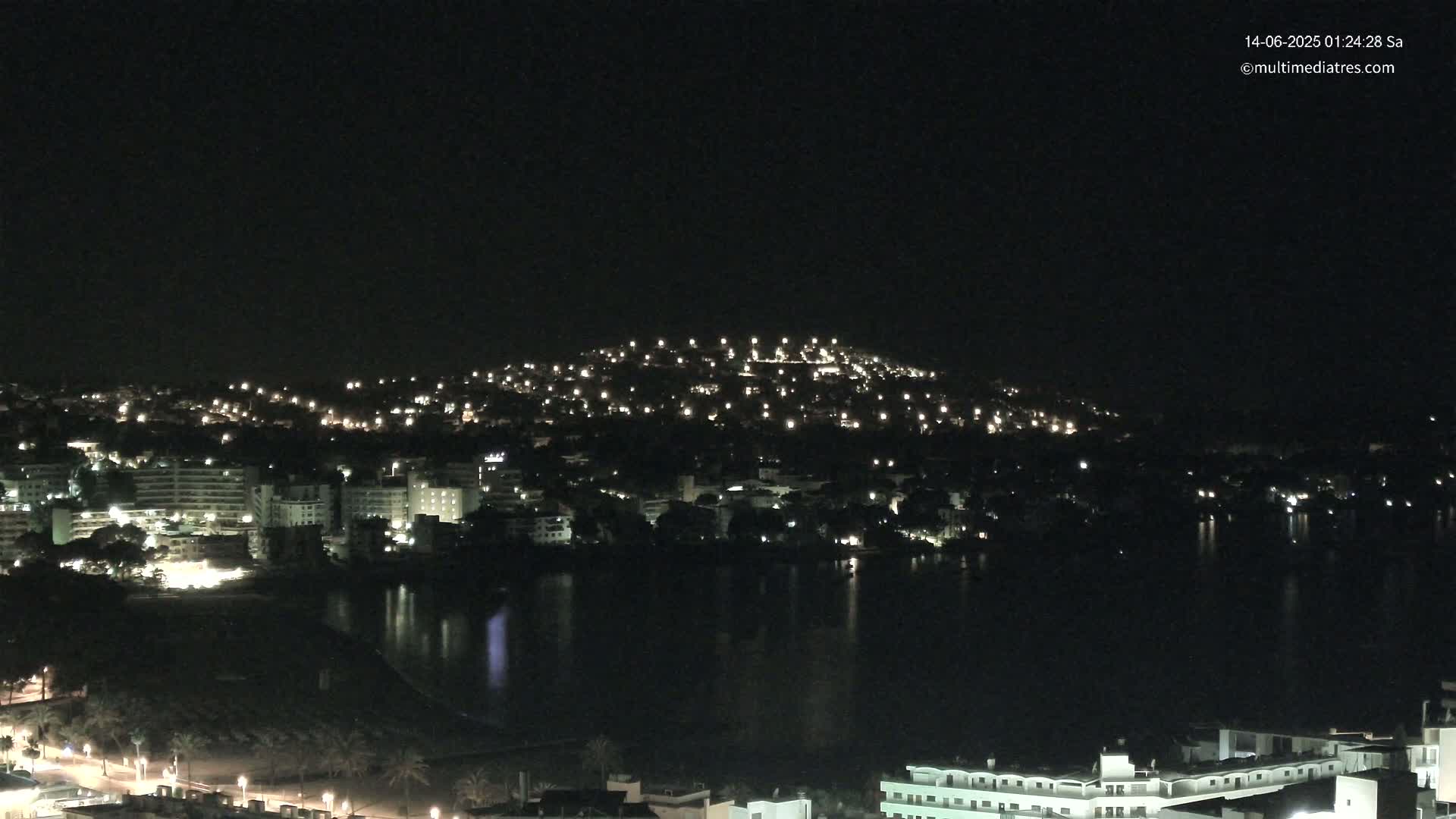 Mallorca, Santa Ponsa Beach Live Cam - Balearic Islands, Spain
