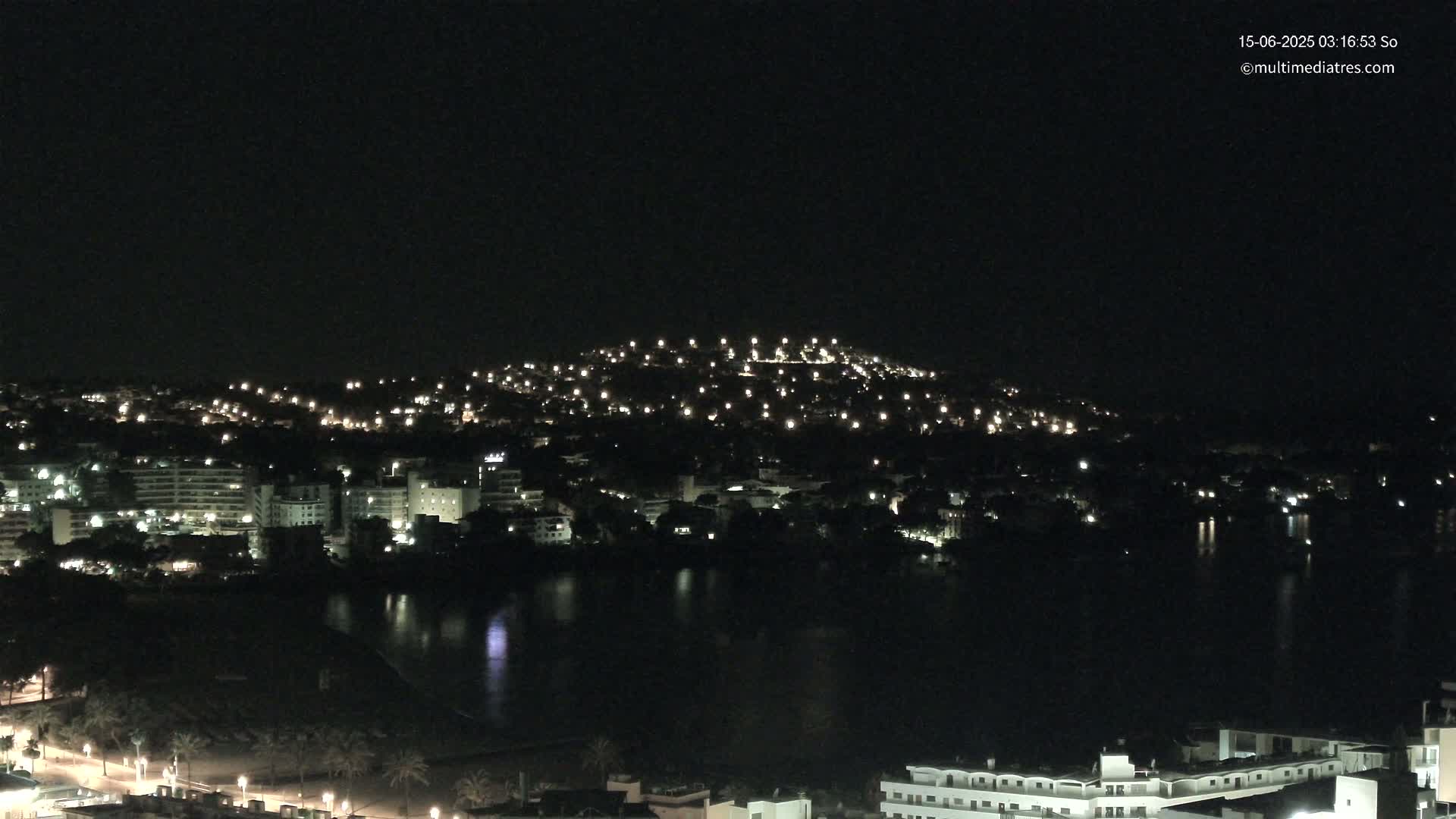 Mallorca, Santa Ponsa Beach Live Cam - Balearic Islands, Spain