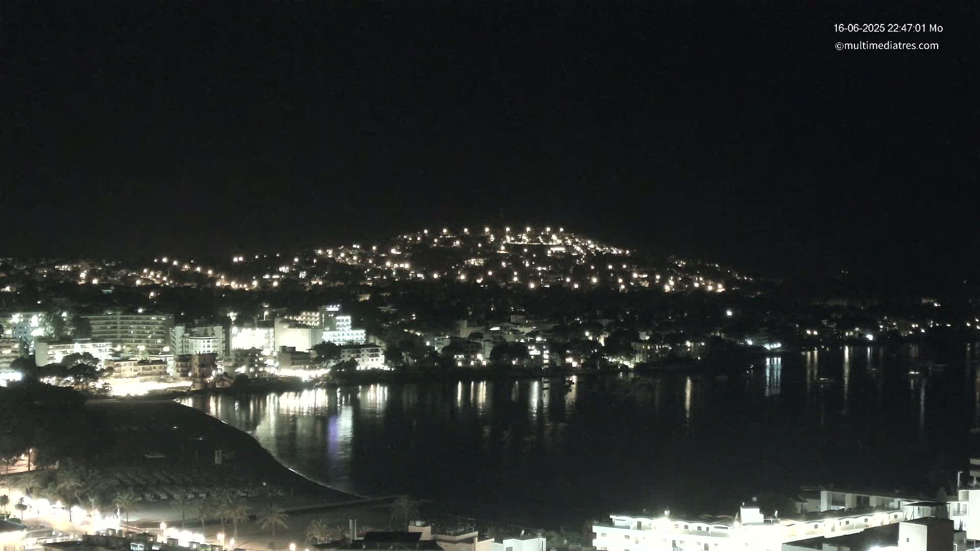 Mallorca, Santa Ponsa Beach Live Cam - Balearic Islands, Spain