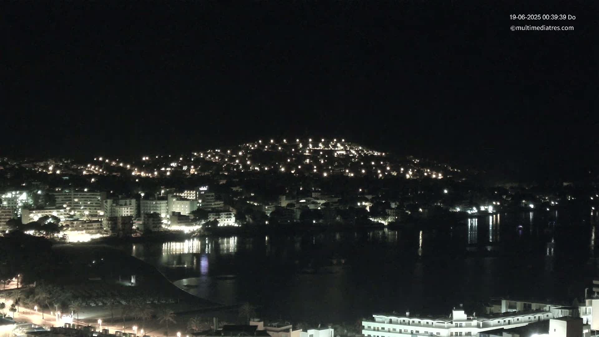 Mallorca, Santa Ponsa Beach Live Cam - Balearic Islands, Spain