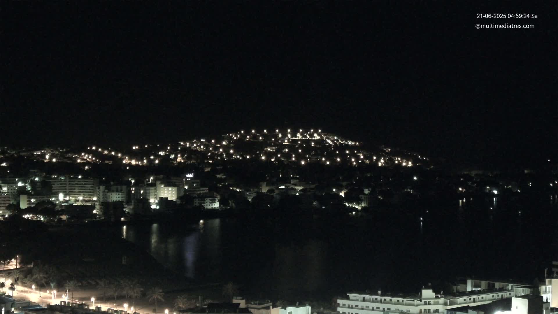 Mallorca, Santa Ponsa Beach Live Cam - Balearic Islands, Spain