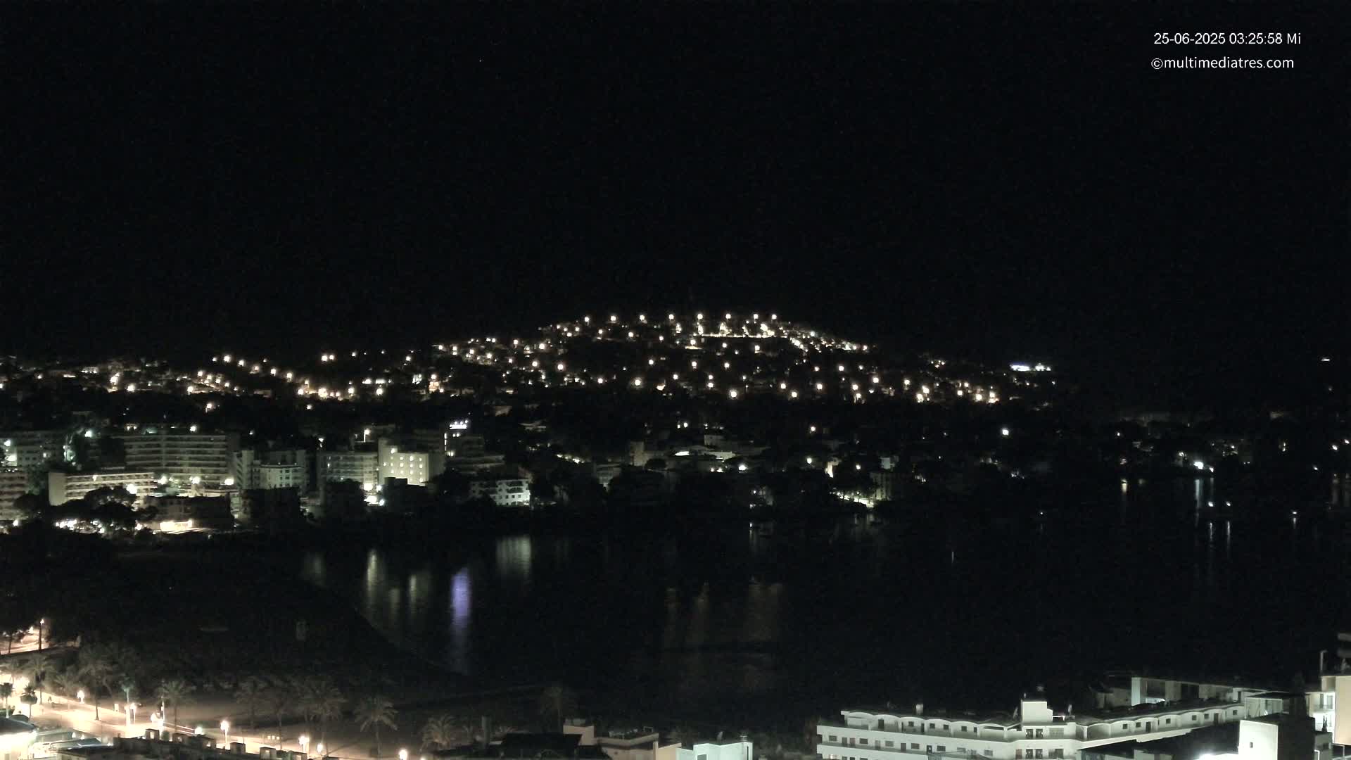 Mallorca, Santa Ponsa Beach Live Cam - Balearic Islands, Spain