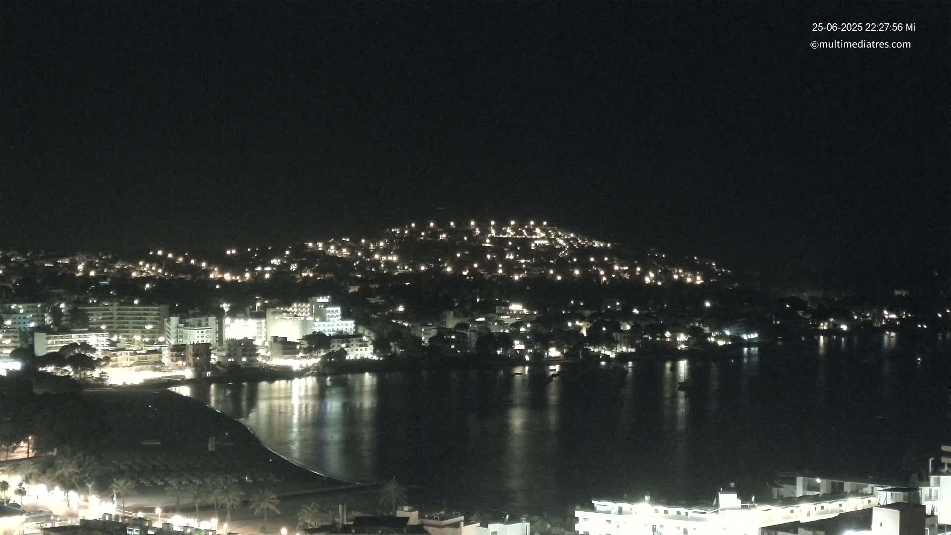 Mallorca, Santa Ponsa Beach Live Cam - Balearic Islands, Spain
