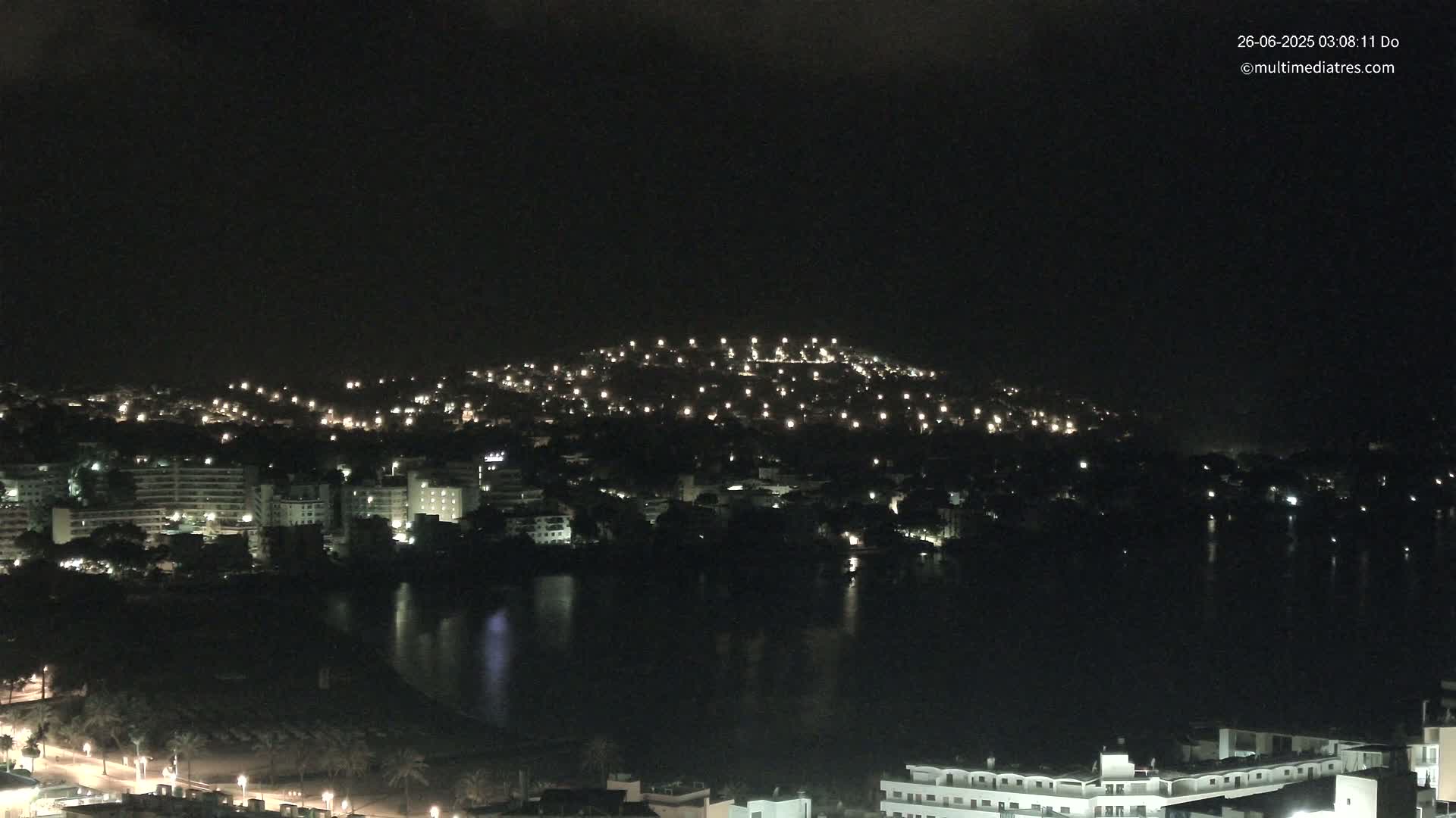 Mallorca, Santa Ponsa Beach Live Cam - Balearic Islands, Spain
