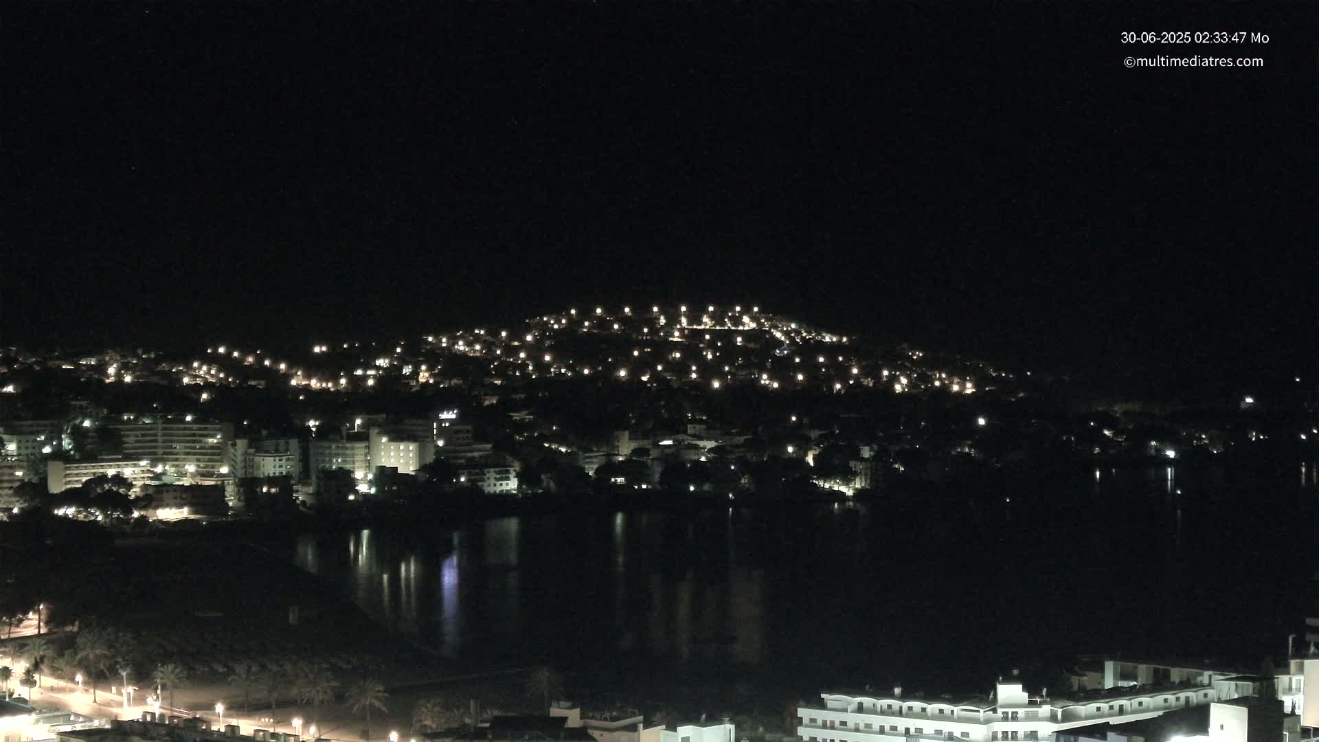 Mallorca, Santa Ponsa Beach Live Cam - Balearic Islands, Spain