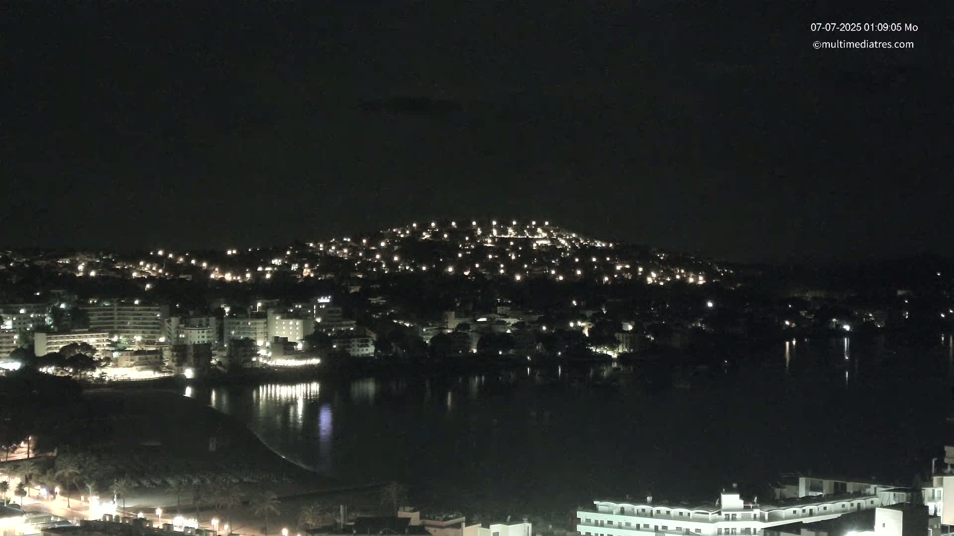 Mallorca, Santa Ponsa Beach Live Cam - Balearic Islands, Spain