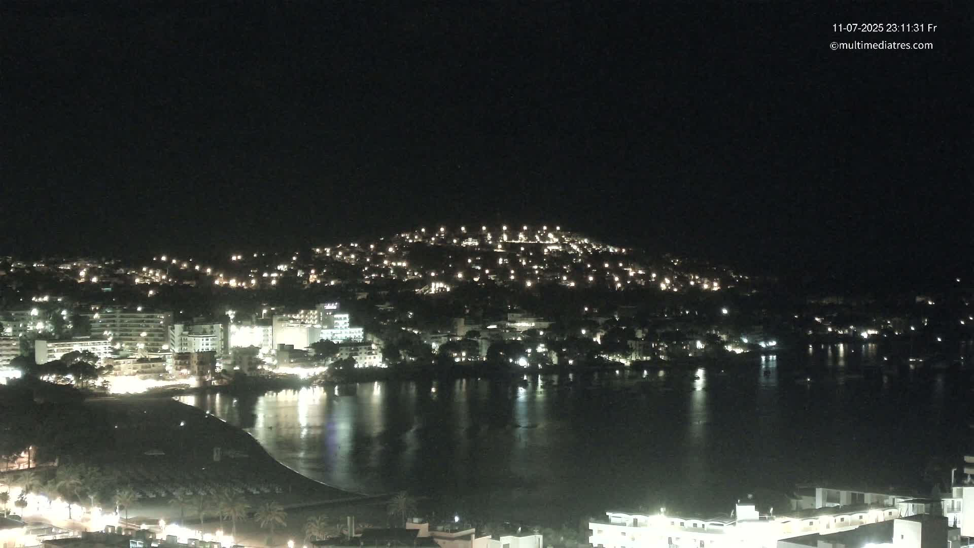 Mallorca, Santa Ponsa Beach Live Cam - Balearic Islands, Spain