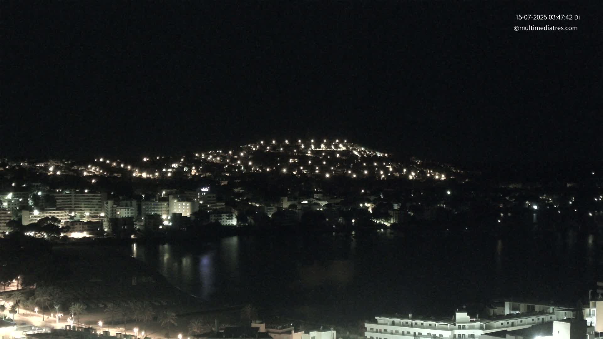 Mallorca, Santa Ponsa Beach Live Cam - Balearic Islands, Spain