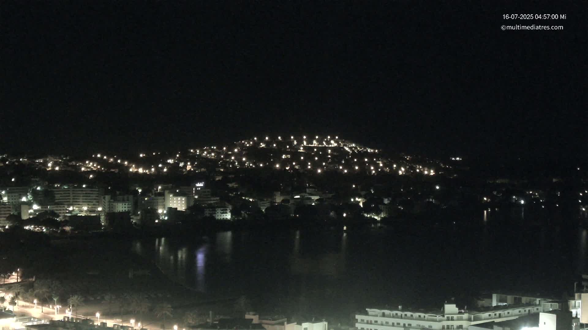 Mallorca, Santa Ponsa Beach Live Cam - Balearic Islands, Spain