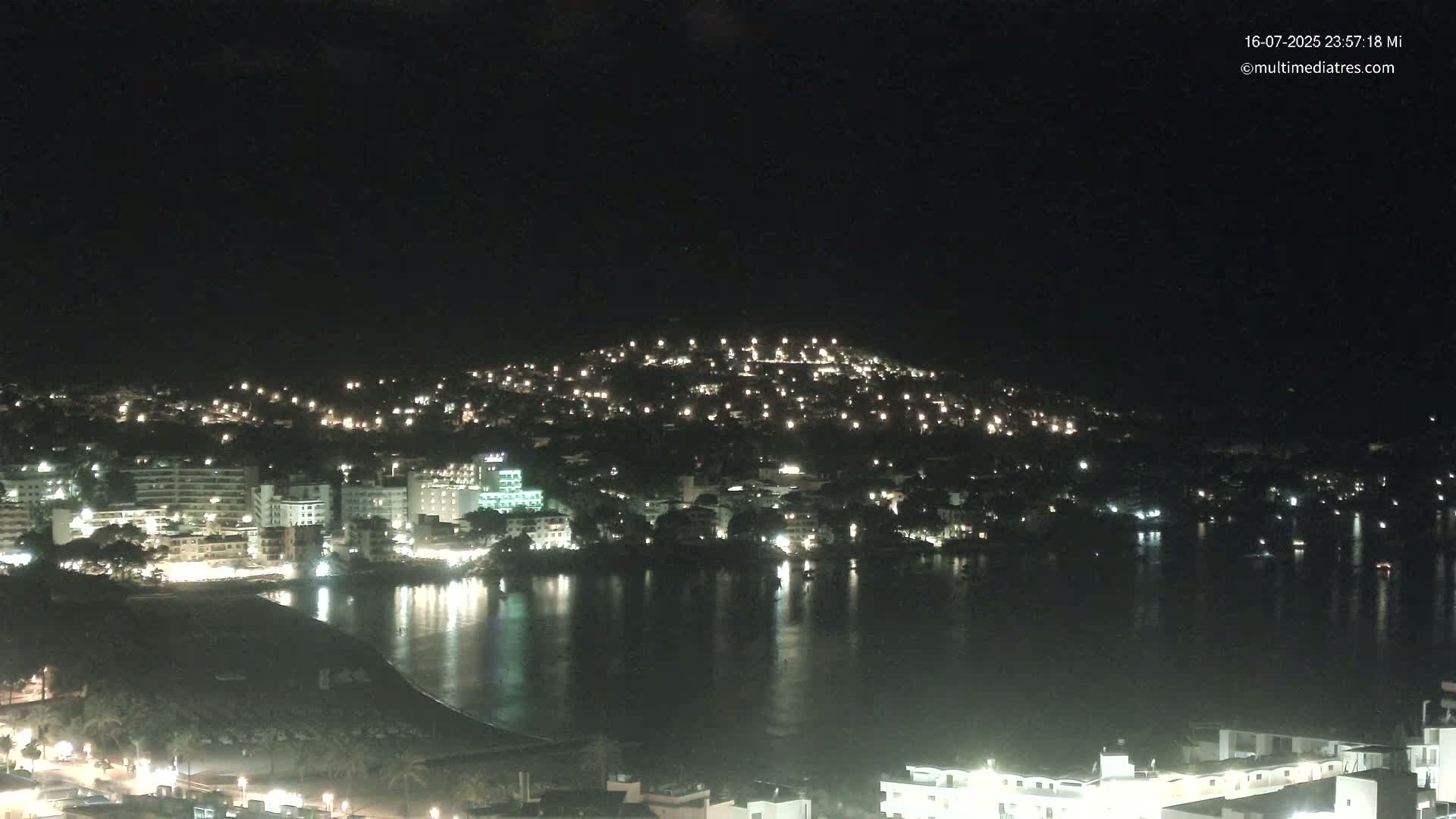 Mallorca, Santa Ponsa Beach Live Cam - Balearic Islands, Spain