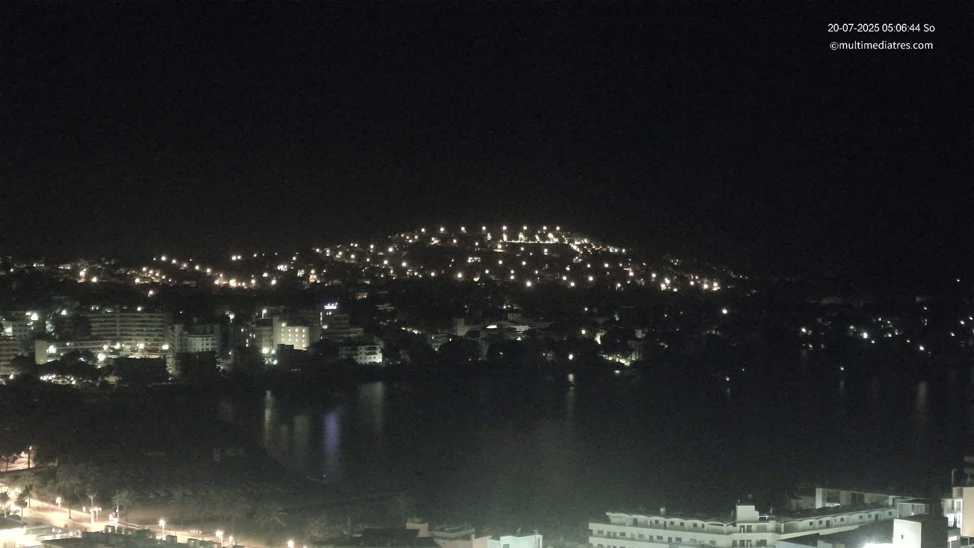 Mallorca, Santa Ponsa Beach Live Cam - Balearic Islands, Spain