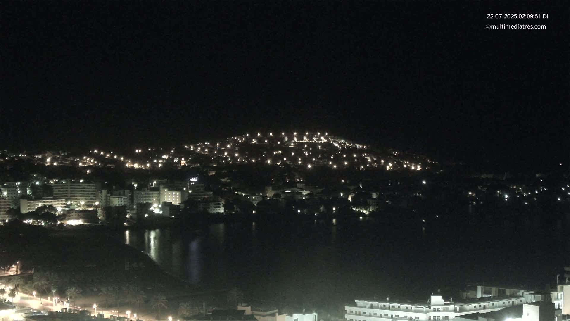Mallorca, Santa Ponsa Beach Live Cam - Balearic Islands, Spain