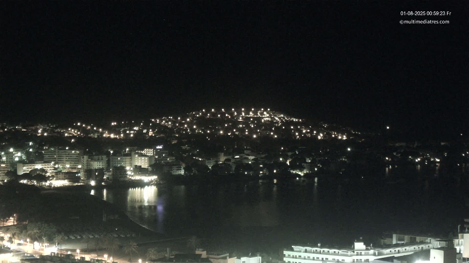 Mallorca, Santa Ponsa Beach Live Cam - Balearic Islands, Spain
