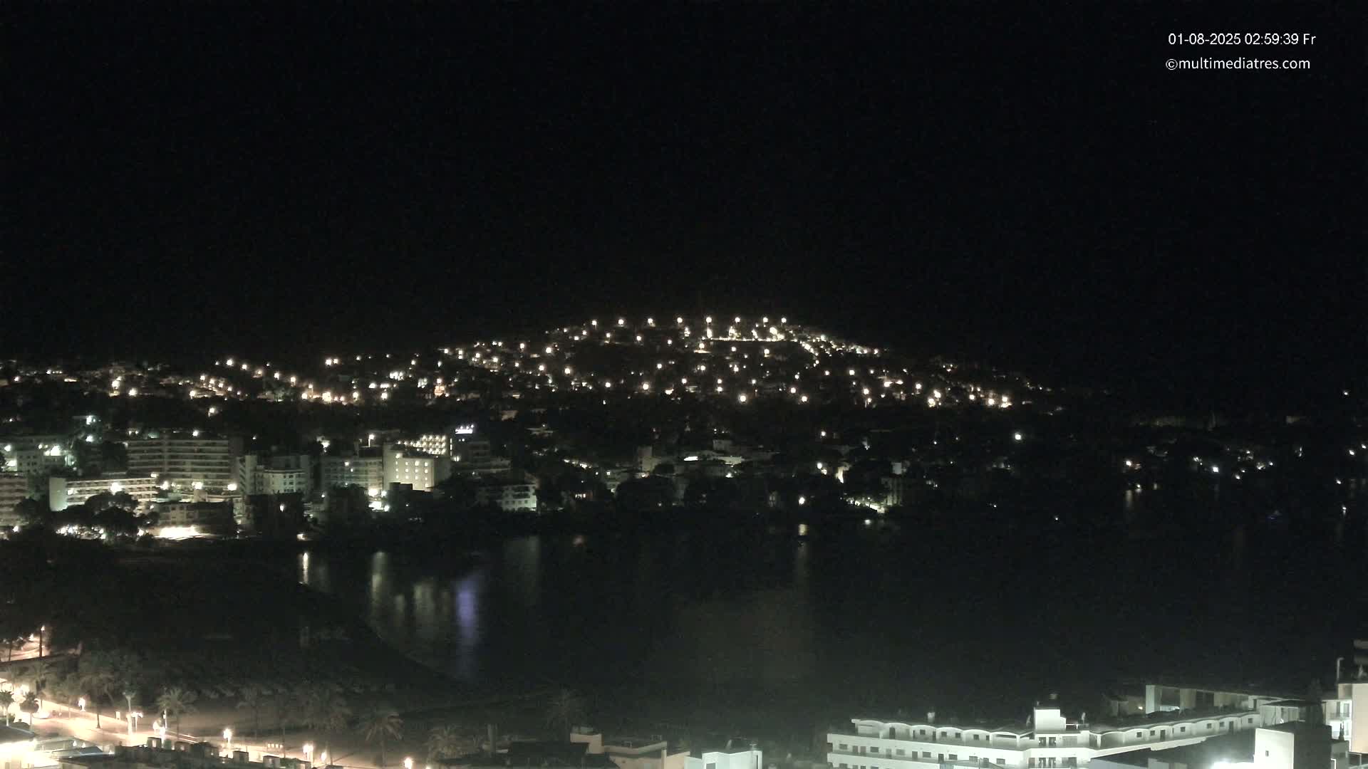Mallorca, Santa Ponsa Beach Live Cam - Balearic Islands, Spain