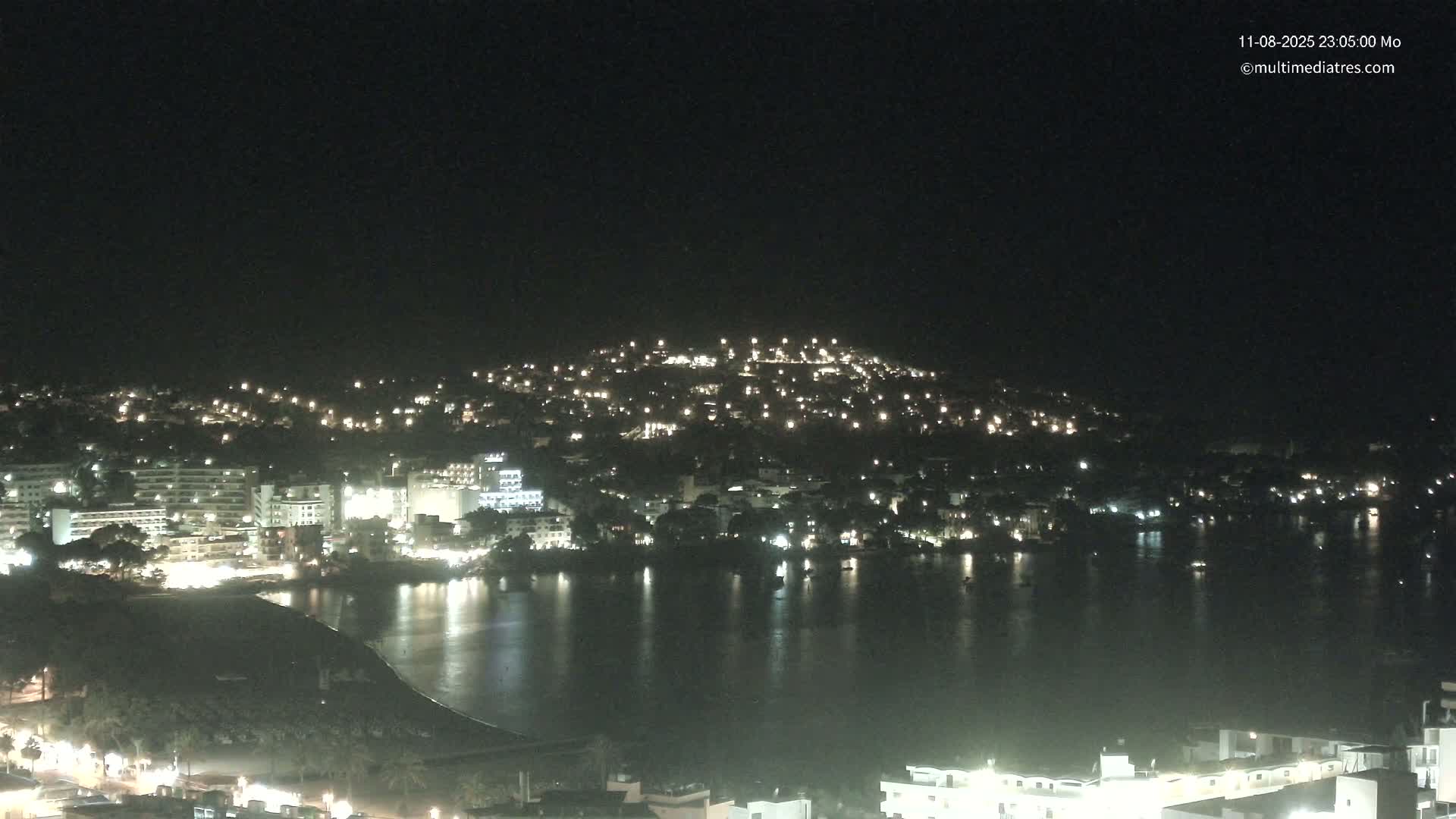 Mallorca, Santa Ponsa Beach Live Cam - Balearic Islands, Spain