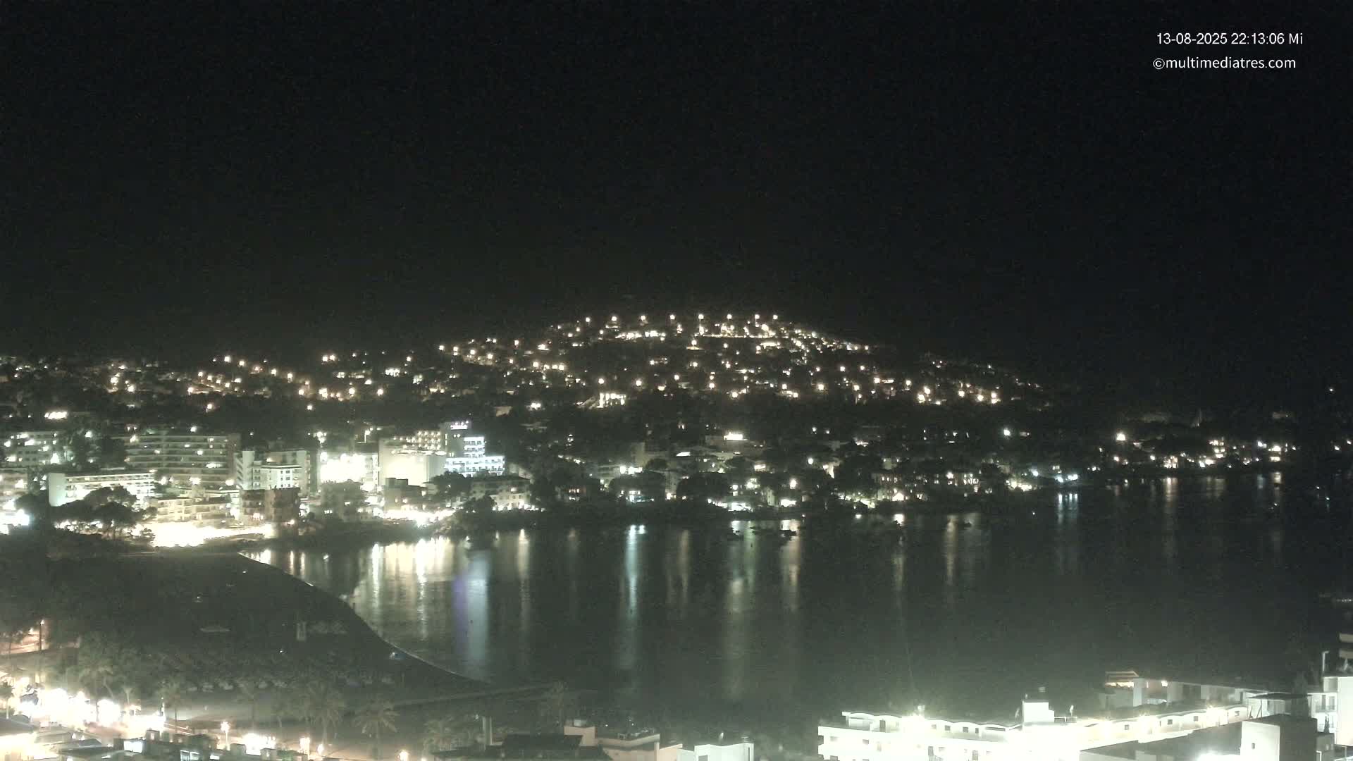 Mallorca, Santa Ponsa Beach Live Cam - Balearic Islands, Spain