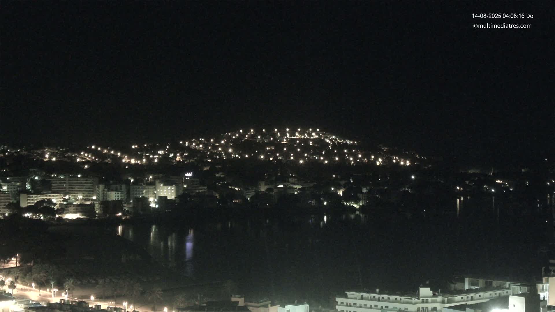 Mallorca, Santa Ponsa Beach Live Cam - Balearic Islands, Spain