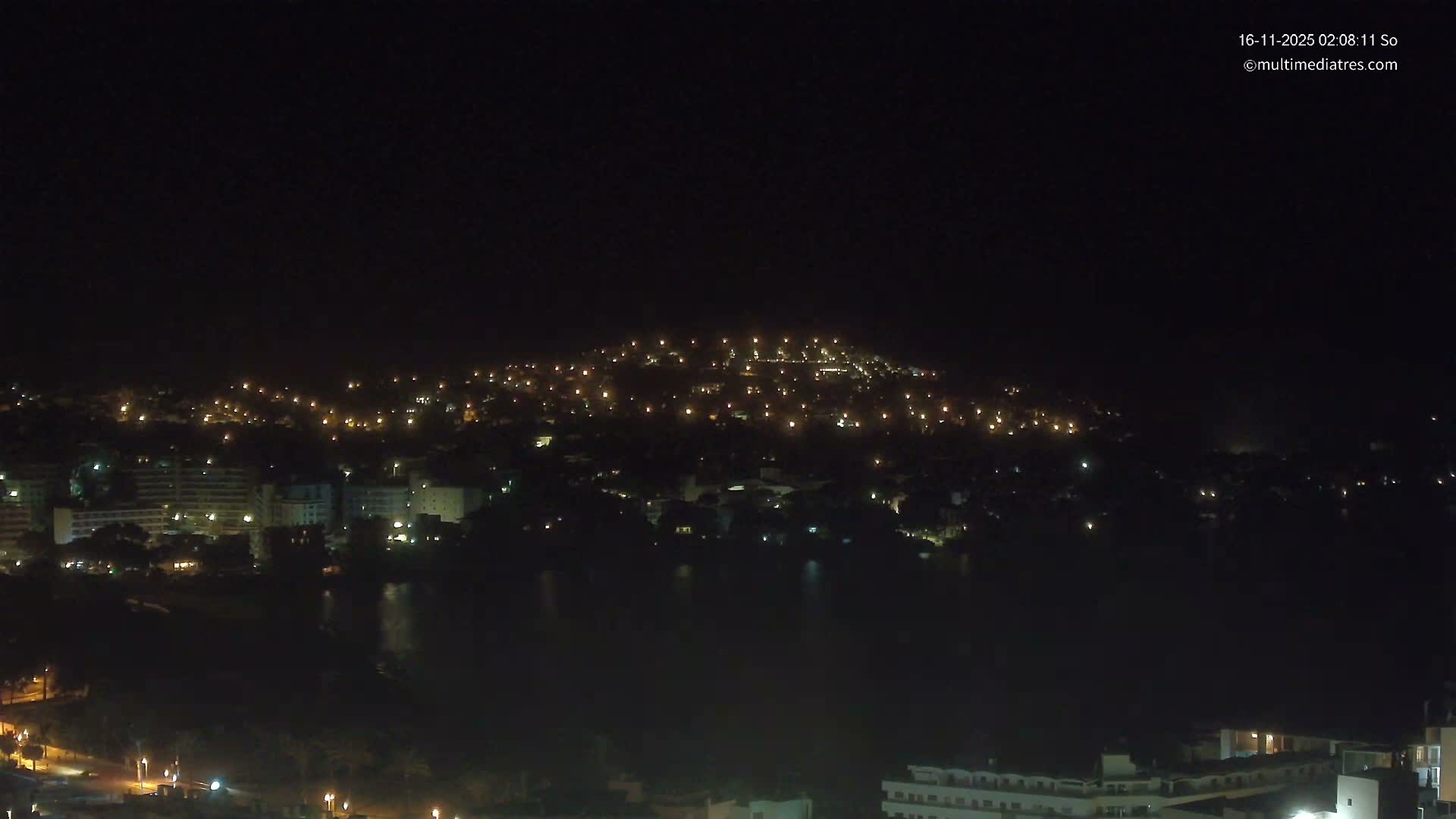 Mallorca, Santa Ponsa Beach Live Cam - Balearic Islands, Spain