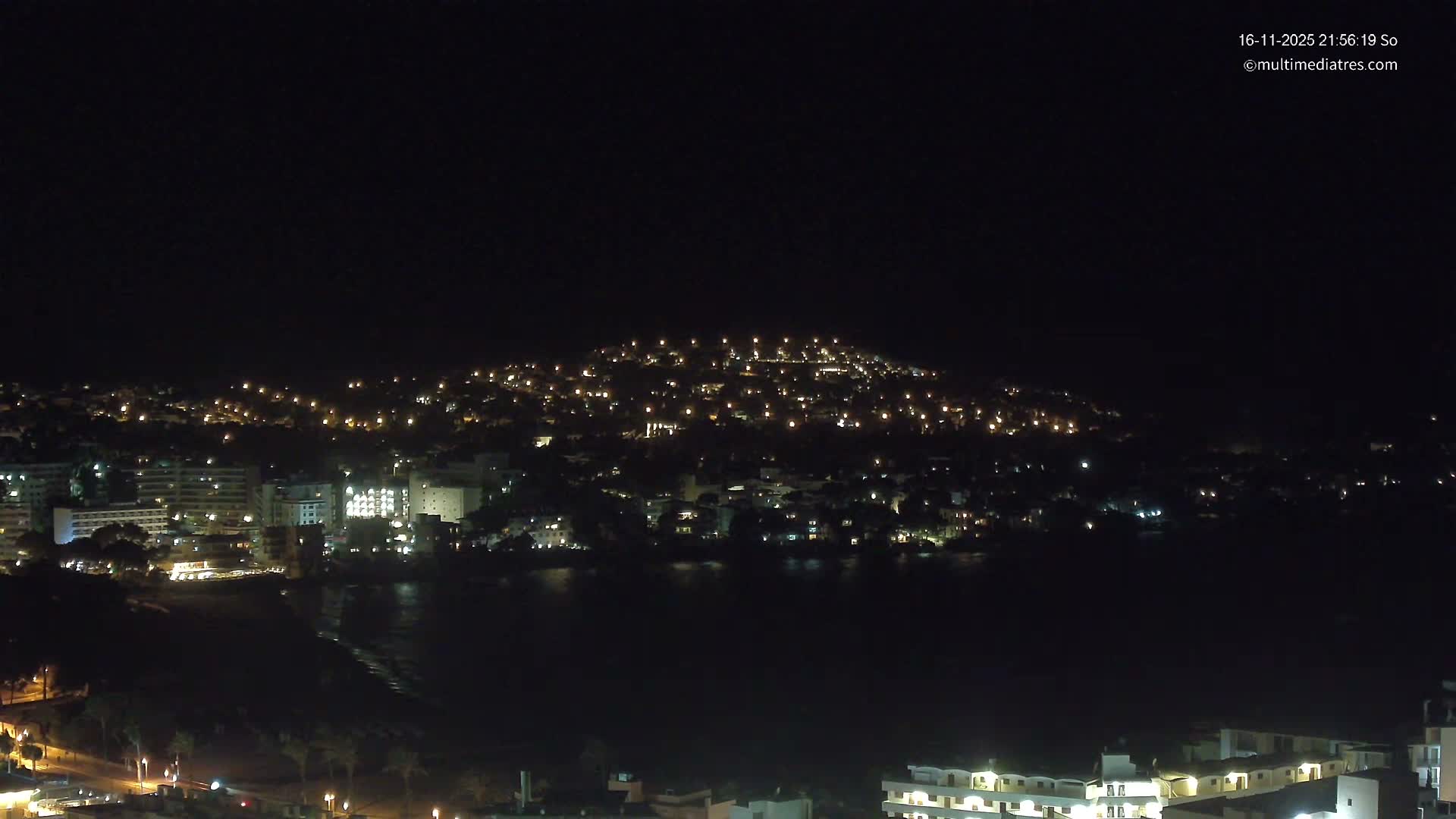 Mallorca, Santa Ponsa Beach Live Cam - Balearic Islands, Spain