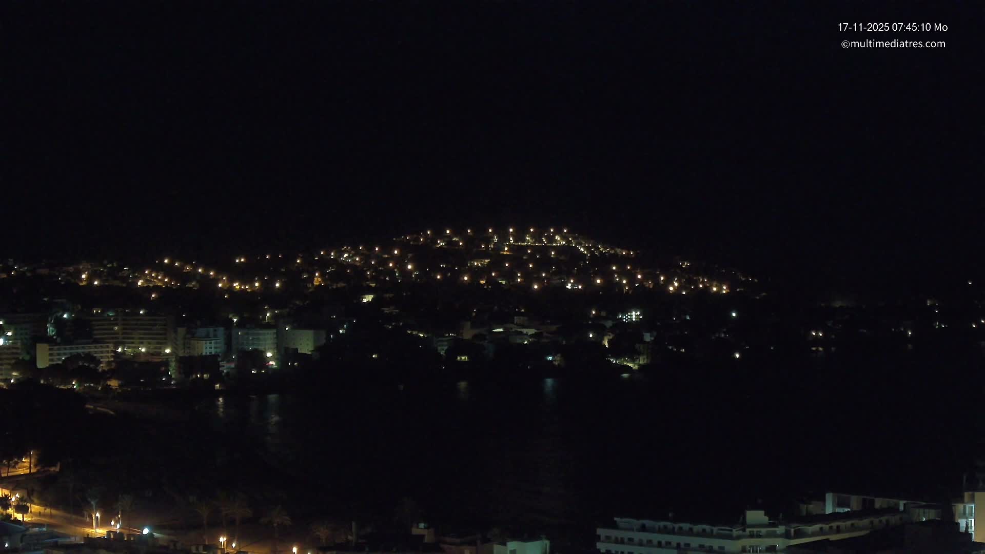 Mallorca, Santa Ponsa Beach Live Cam - Balearic Islands, Spain