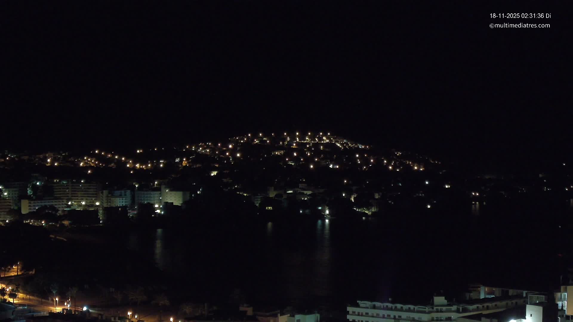 Mallorca, Santa Ponsa Beach Live Cam - Balearic Islands, Spain