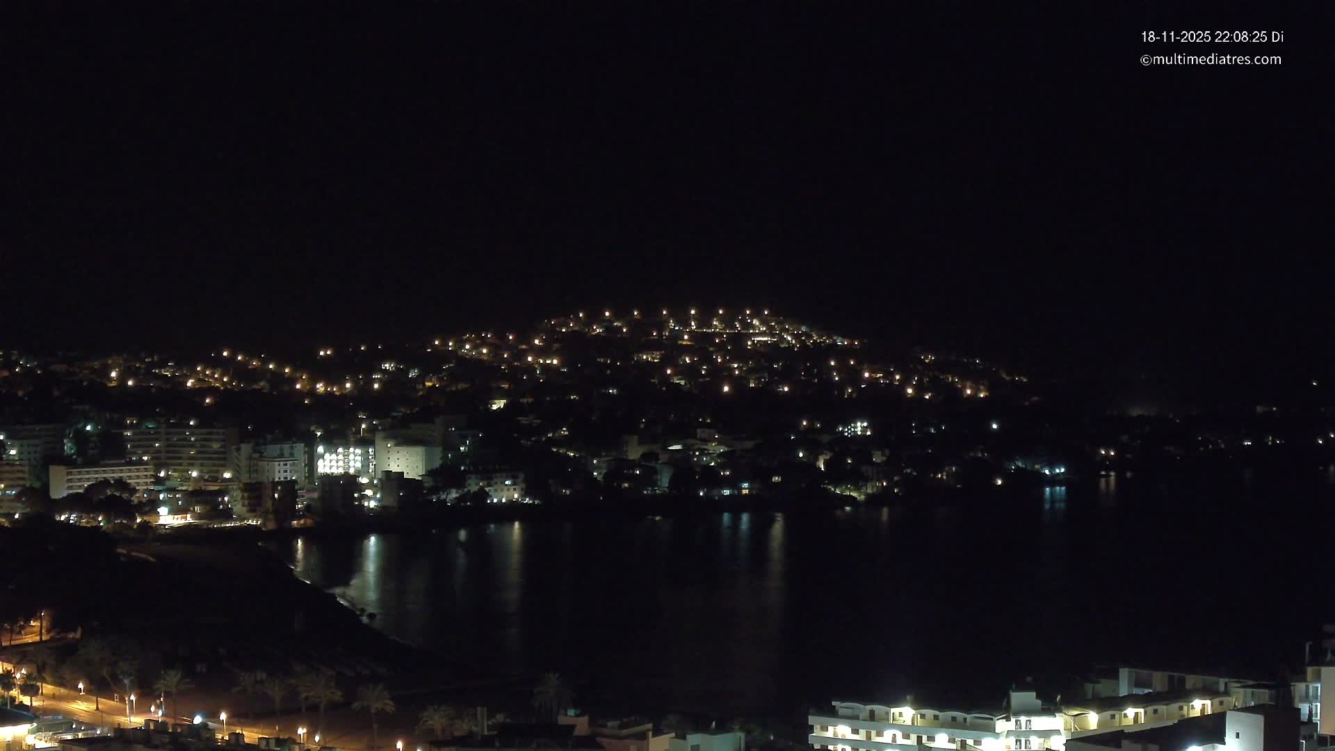 Mallorca, Santa Ponsa Beach Live Cam - Balearic Islands, Spain