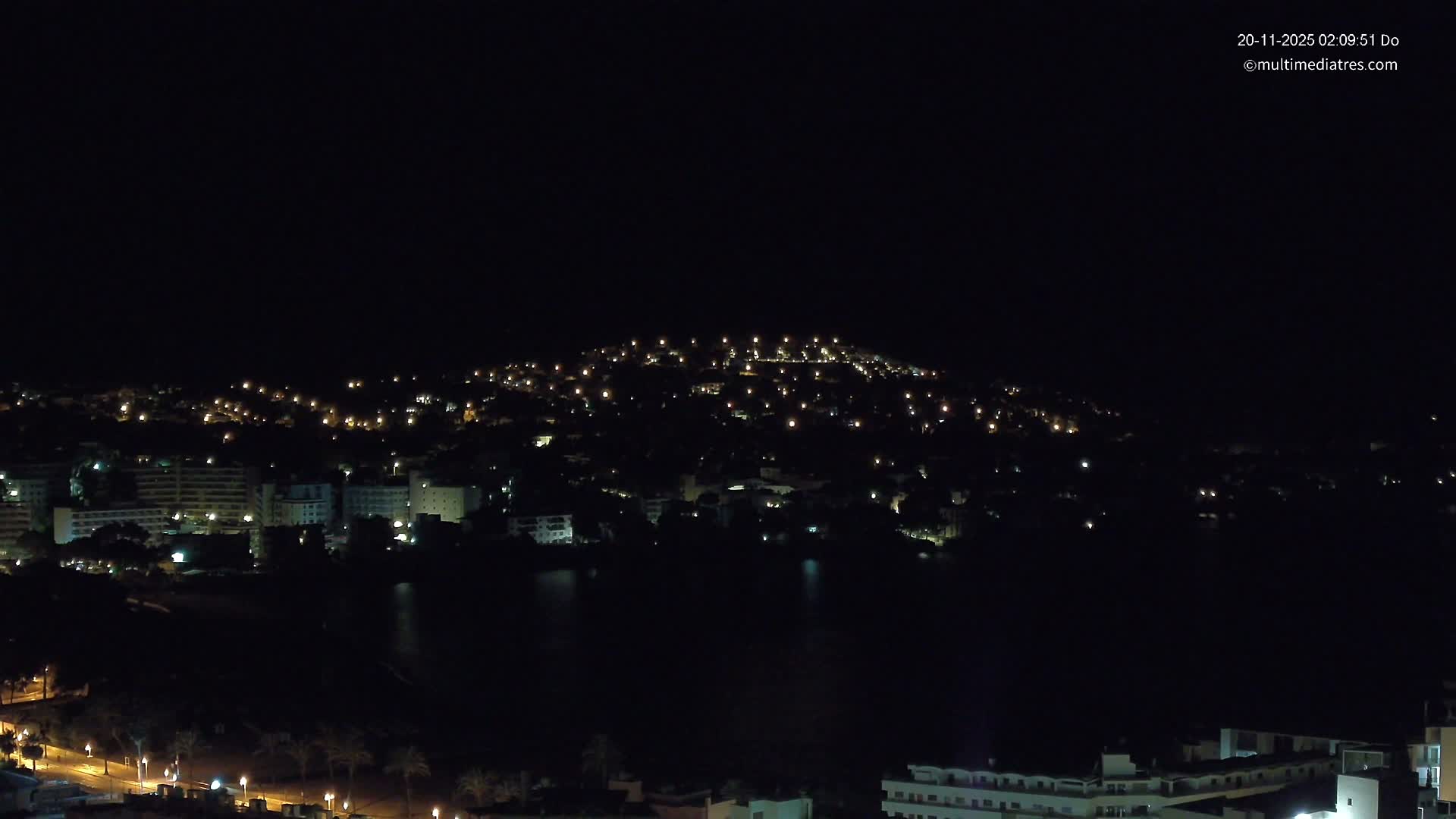 Mallorca, Santa Ponsa Beach Live Cam - Balearic Islands, Spain