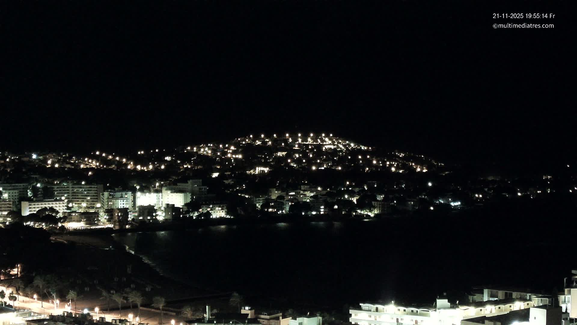 Mallorca, Santa Ponsa Beach Live Cam - Balearic Islands, Spain