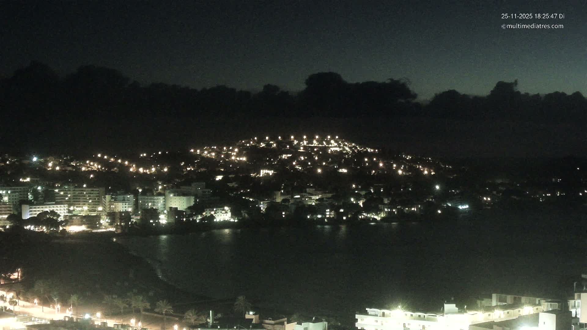 Mallorca, Santa Ponsa Beach Live Cam - Balearic Islands, Spain