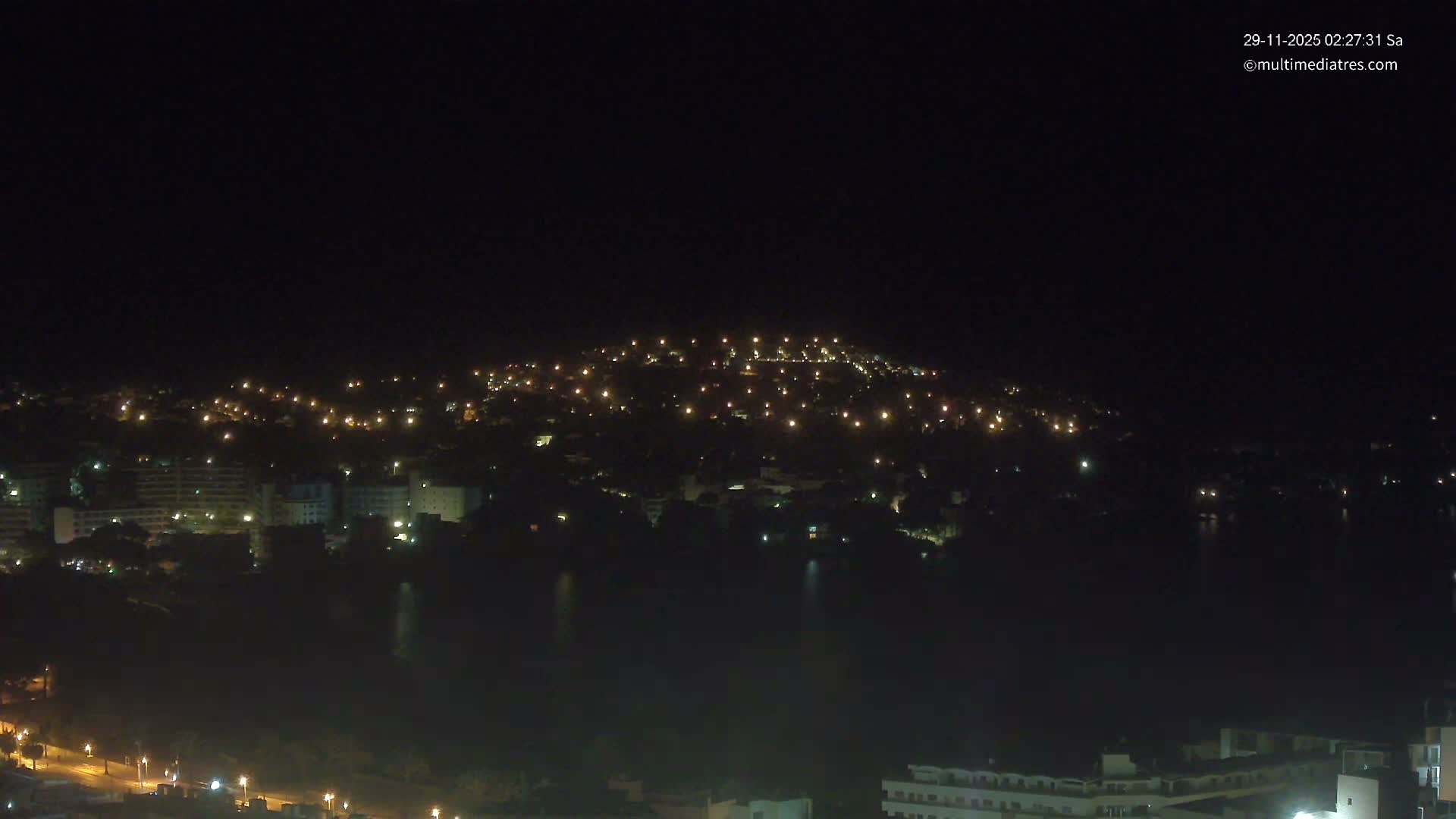 Mallorca, Santa Ponsa Beach Live Cam - Balearic Islands, Spain