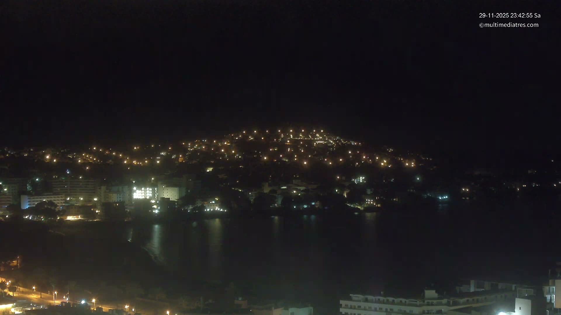 Mallorca, Santa Ponsa Beach Live Cam - Balearic Islands, Spain