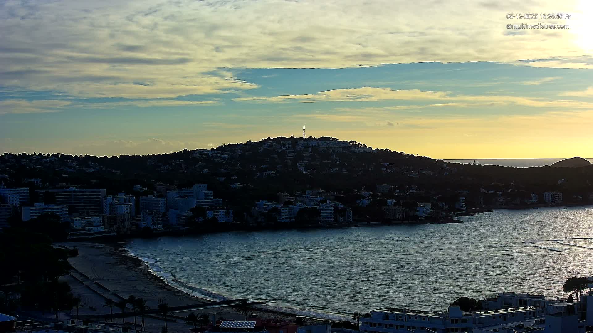 Mallorca, Santa Ponsa Beach Live Cam - Balearic Islands, Spain