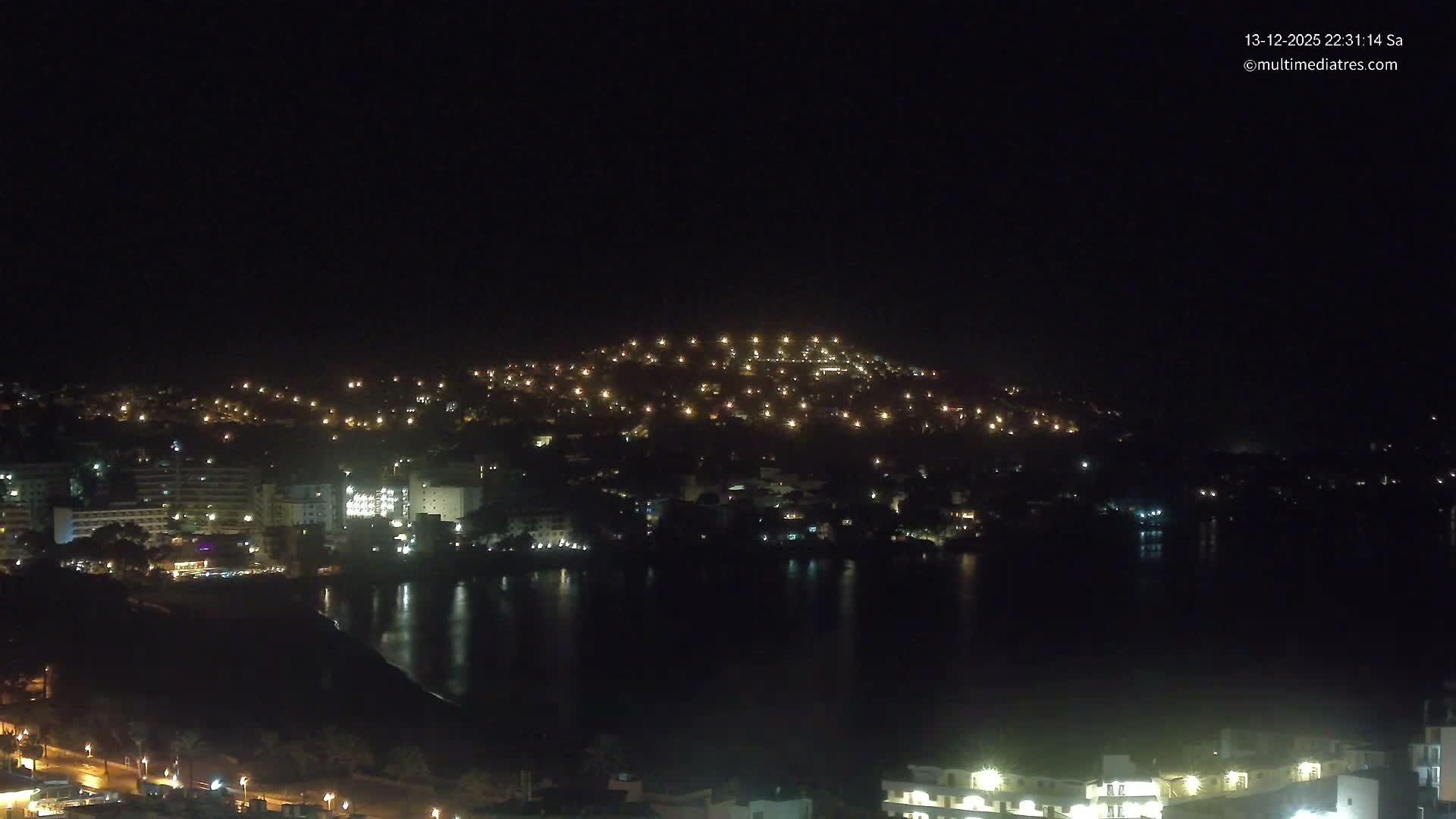 Mallorca, Santa Ponsa Beach Live Cam - Balearic Islands, Spain