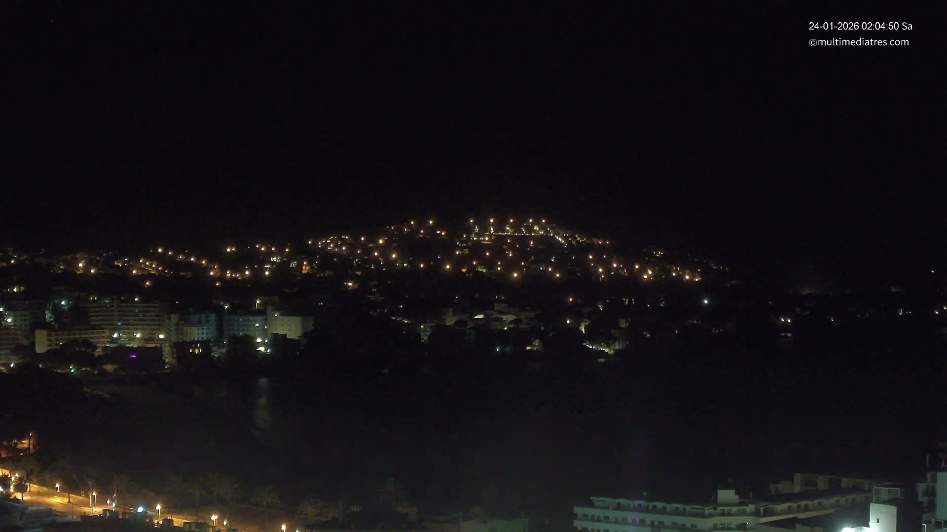 Mallorca, Santa Ponsa Beach Live Cam - Balearic Islands, Spain