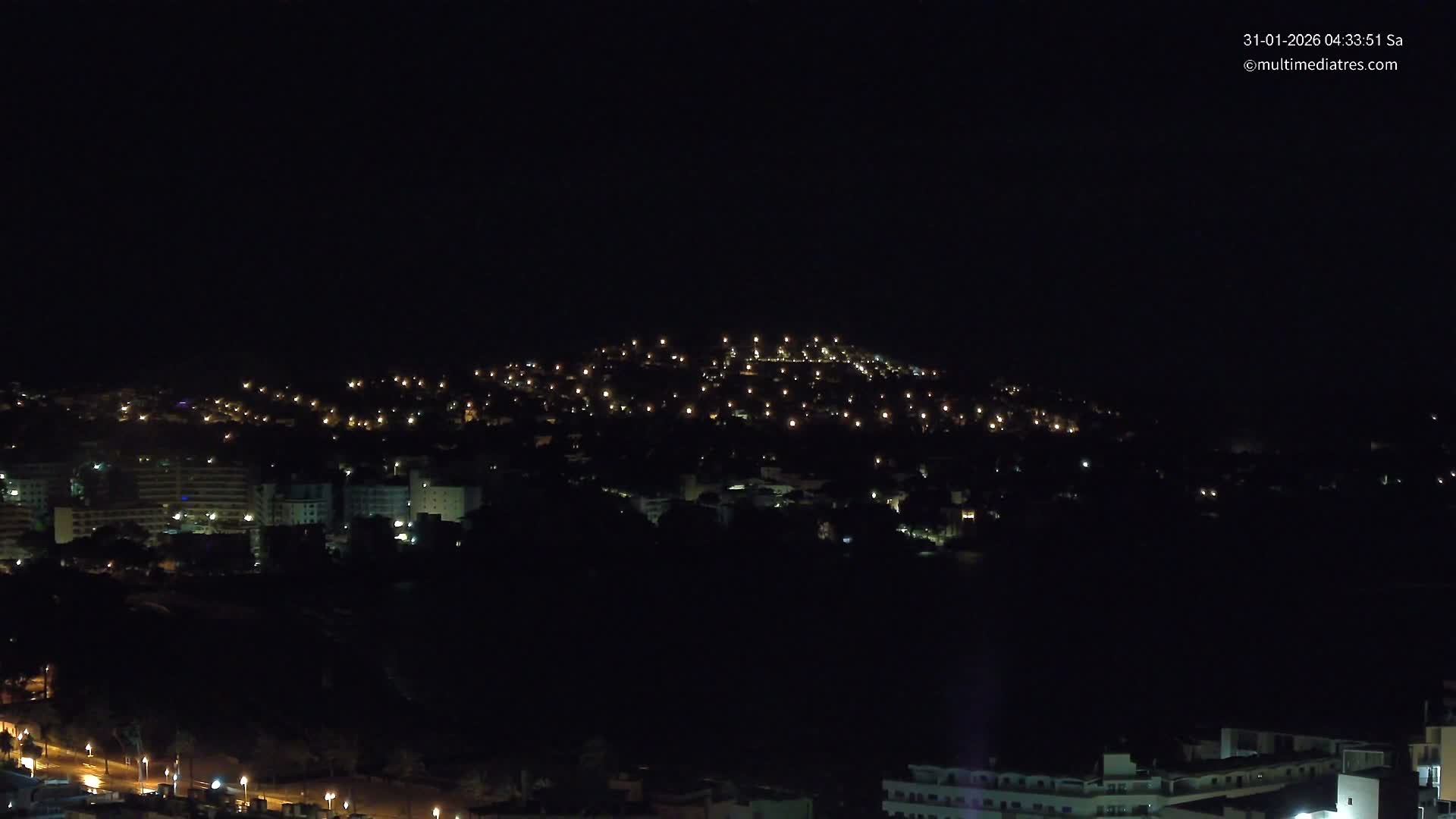 Mallorca, Santa Ponsa Beach Live Cam - Balearic Islands, Spain