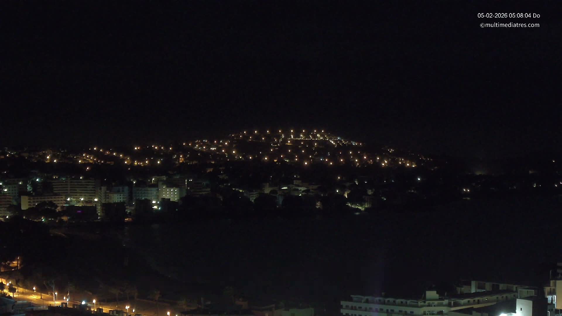 Mallorca, Santa Ponsa Beach Live Cam - Balearic Islands, Spain