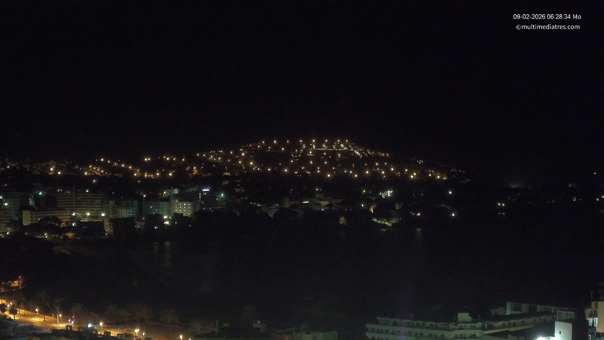 Mallorca, Santa Ponsa Beach Live Cam - Balearic Islands, Spain