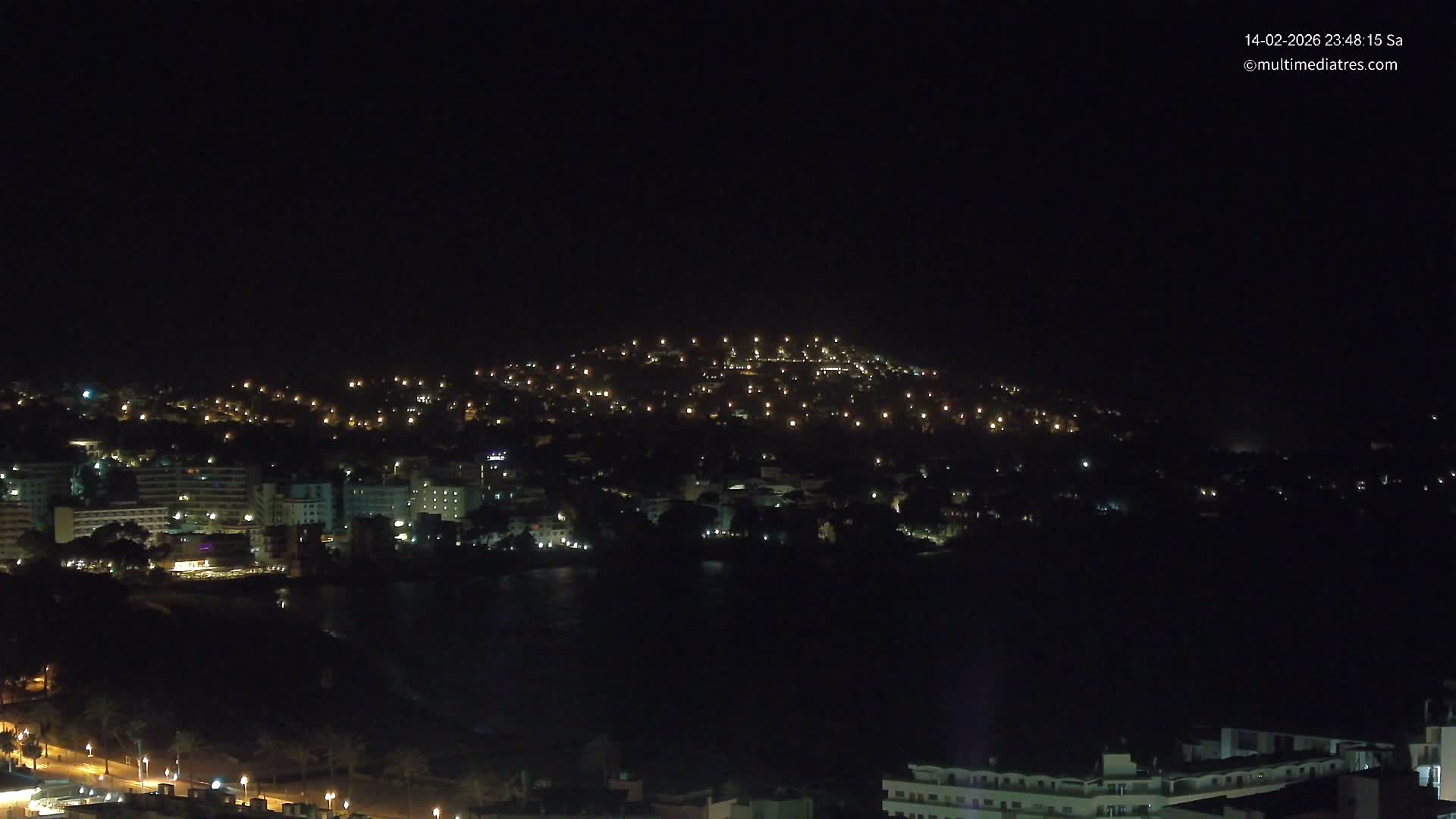 Mallorca, Santa Ponsa Beach Live Cam - Balearic Islands, Spain