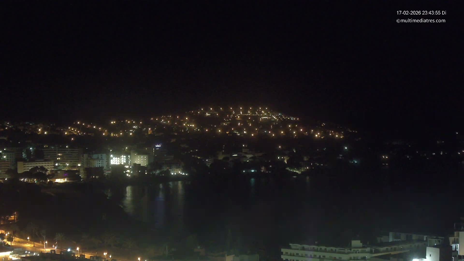 Mallorca, Santa Ponsa Beach Live Cam - Balearic Islands, Spain