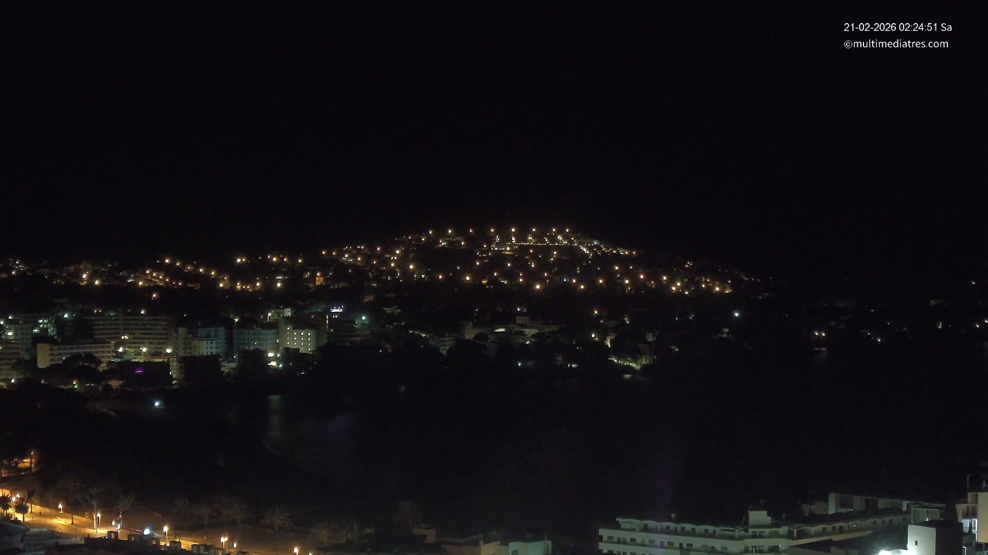Mallorca, Santa Ponsa Beach Live Cam - Balearic Islands, Spain