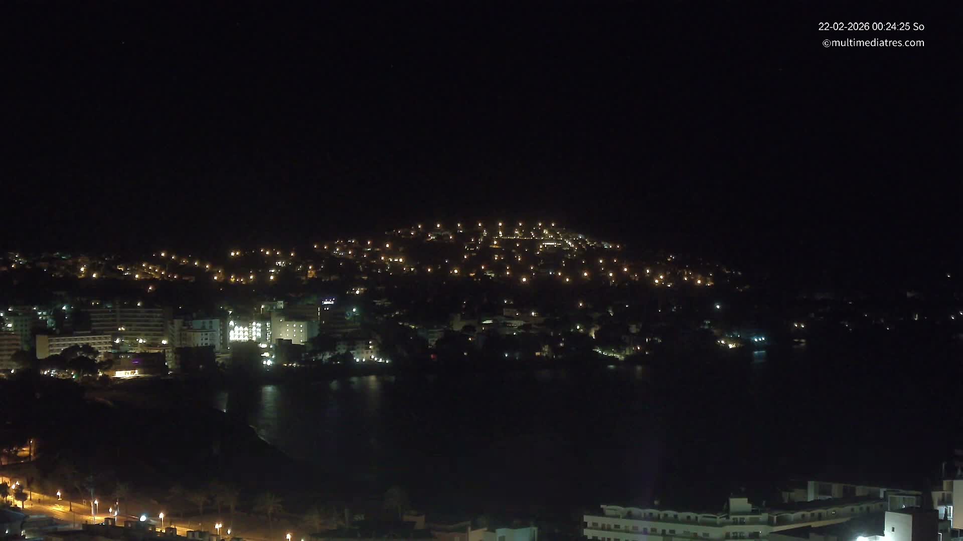 Mallorca, Santa Ponsa Beach Live Cam - Balearic Islands, Spain