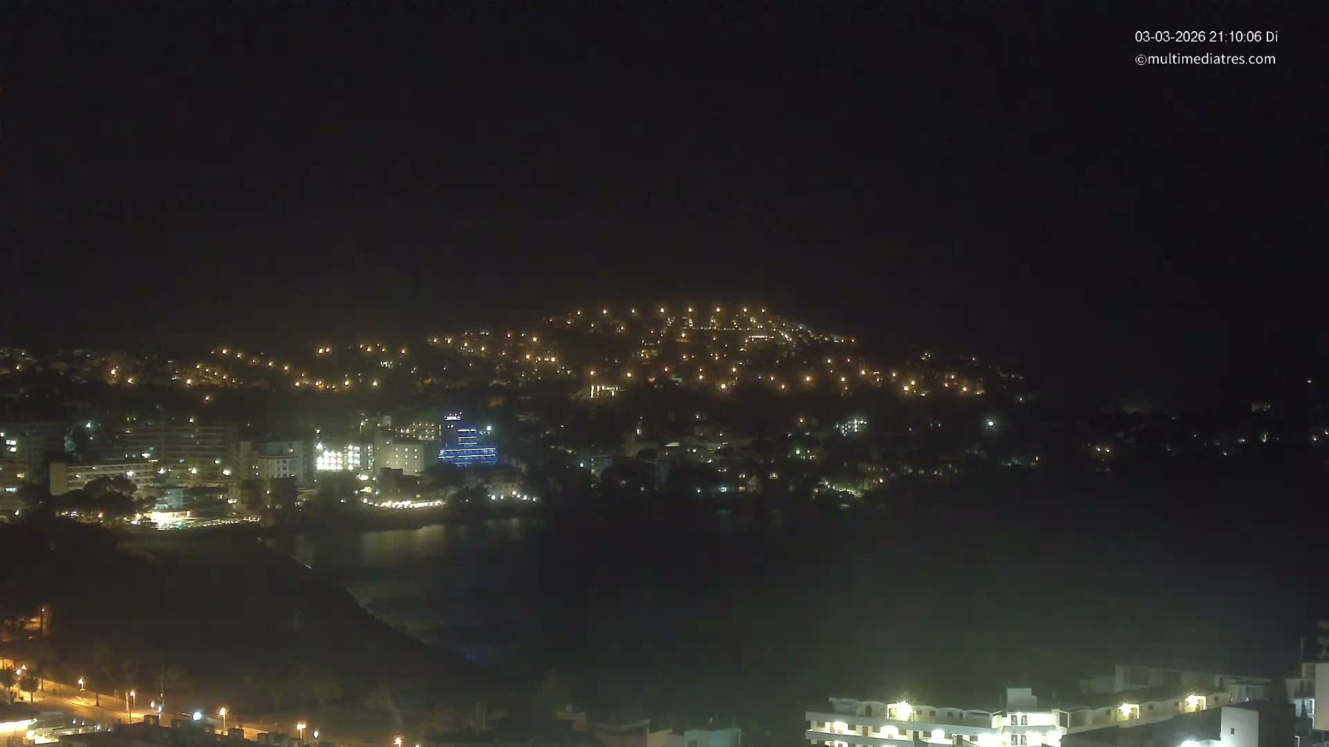 Mallorca, Santa Ponsa Beach Live Cam - Balearic Islands, Spain