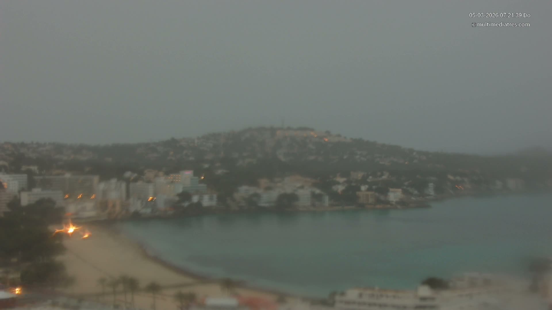 Mallorca, Santa Ponsa Beach Live Cam - Balearic Islands, Spain