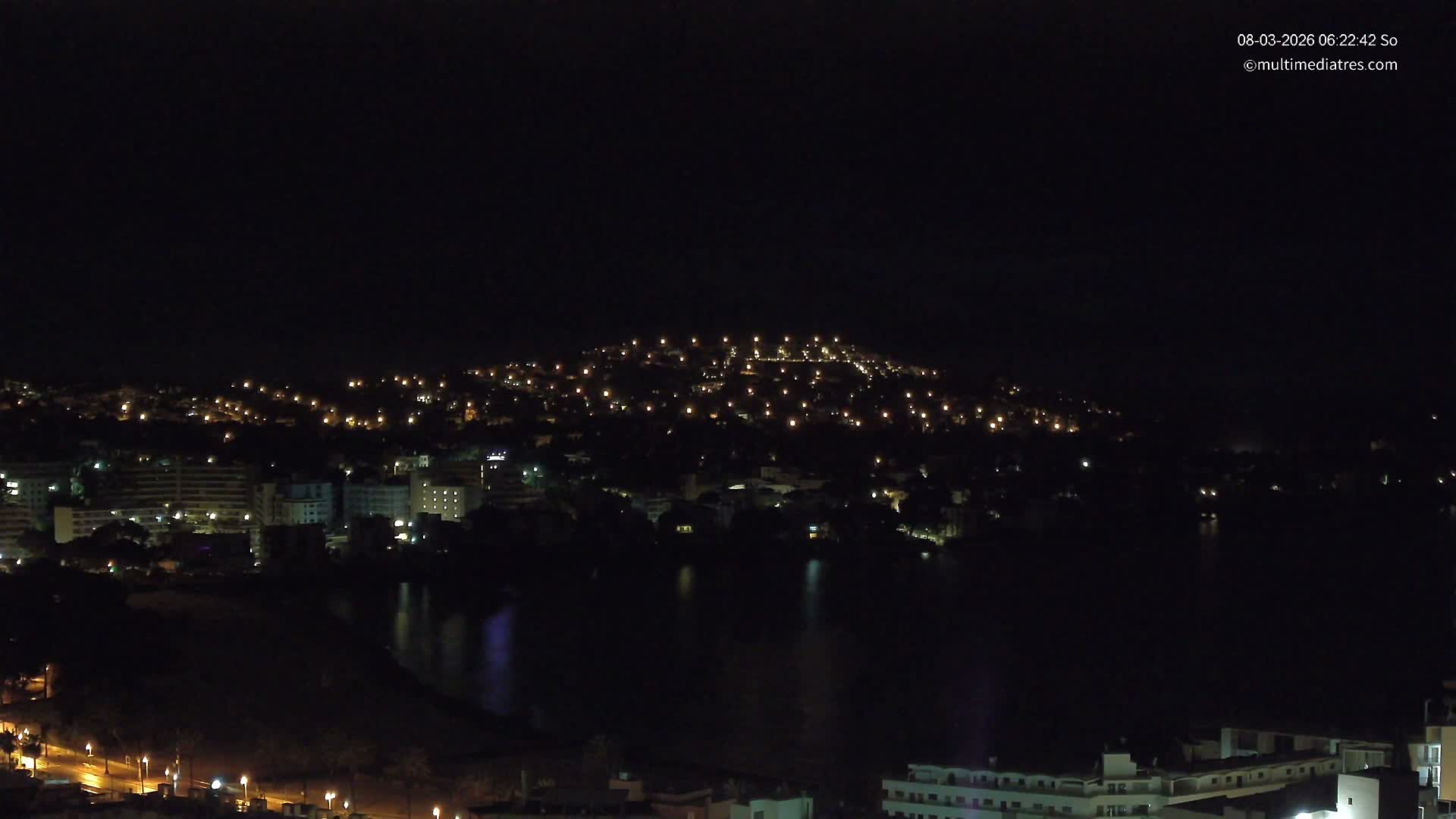Mallorca, Santa Ponsa Beach Live Cam - Balearic Islands, Spain