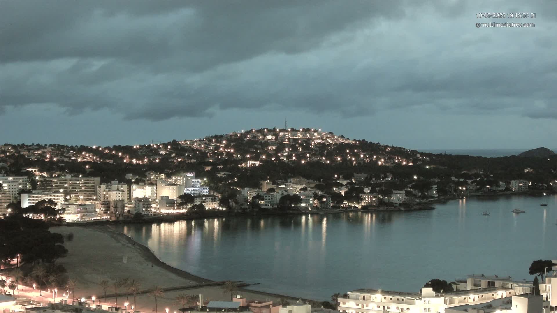 Mallorca, Santa Ponsa Beach Live Cam - Balearic Islands, Spain