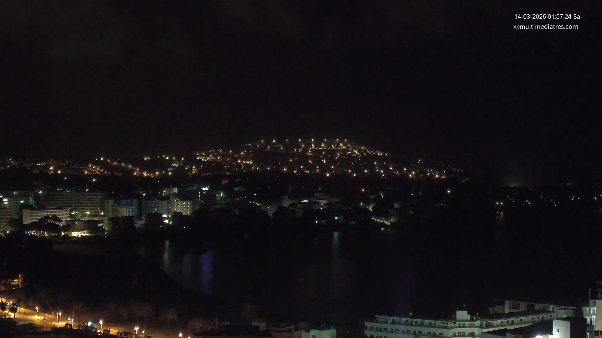 Mallorca, Santa Ponsa Beach Live Cam - Balearic Islands, Spain