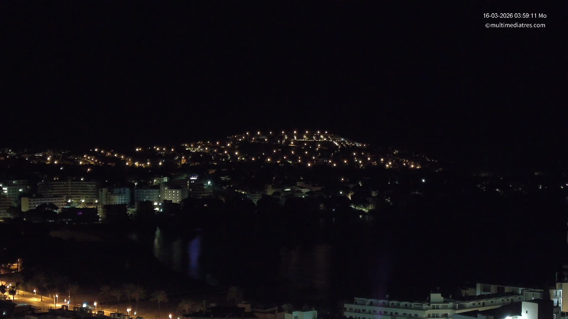Mallorca, Santa Ponsa Beach Live Cam - Balearic Islands, Spain